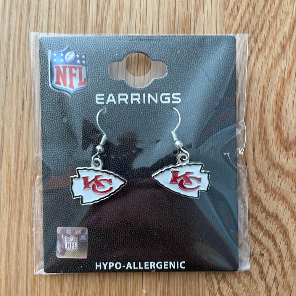 NFL Kansas City Chiefs earrings
